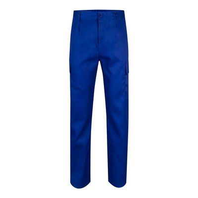 Pantalón multibolsillos de sarga Azul Royal 56