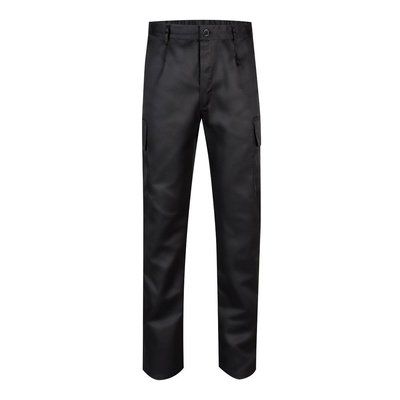 Pantalón multibolsillos de sarga Negro 46