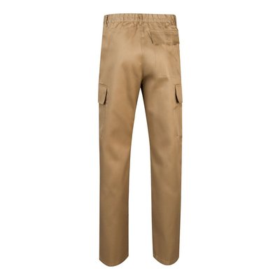 Pantalón multibolsillos de sarga