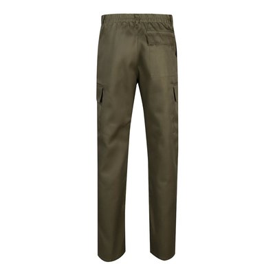 Pantalón multibolsillos de sarga