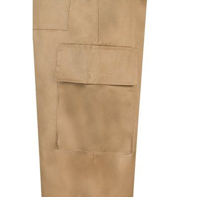 Pantalón multibolsillos de sarga