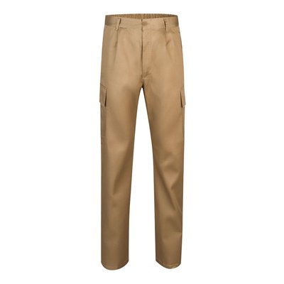 Pantalón multibolsillos de sarga