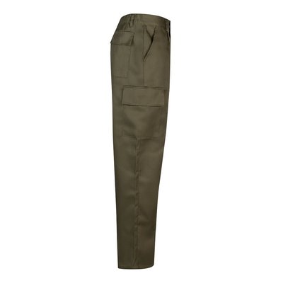 Pantalón multibolsillos de sarga