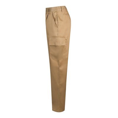 Pantalón multibolsillos de sarga