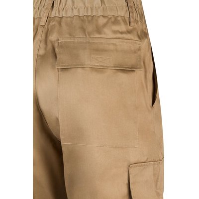 Pantalón multibolsillos de sarga