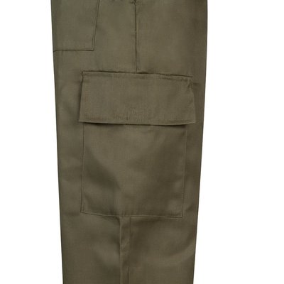 Pantalón multibolsillos de sarga