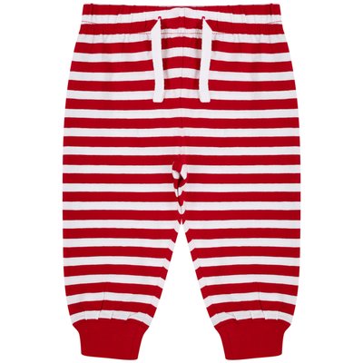Pantalón de pijama para bebé Red / White 24/36M