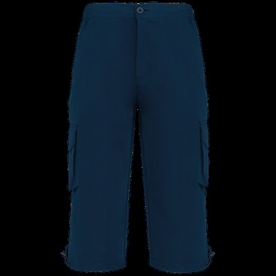 Pantalón pirata con bolsillos Sporty Navy M