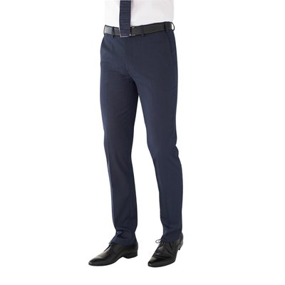 Pantalón slim lavable a máquina Navy Pin Dot 28 Uk