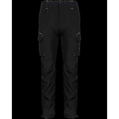 Pantalón softshell hombre impermeable Black L