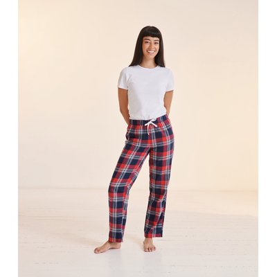 Pantalón Tartán de algodón para mujer