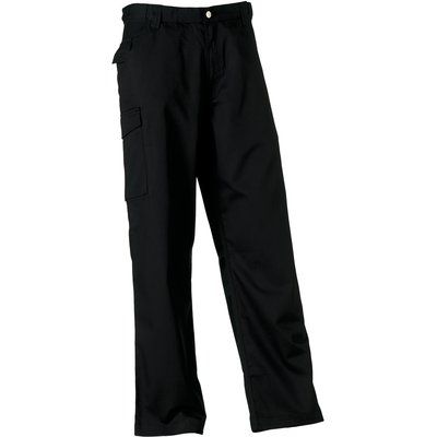 Pantalón de trabajo con Bolsillo Cargo Black 34 UK