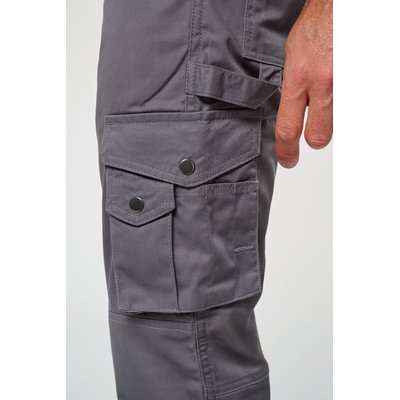 Pantalón de trabajo con cierre de cremallera