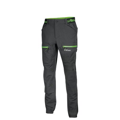 Pantalón de trabajo elástico hombre Asphalt Grey Green S