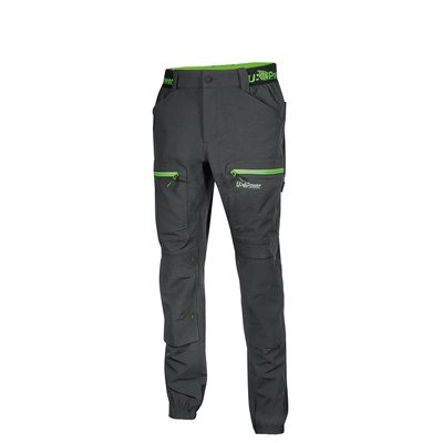 Pantalón de trabajo elástico hombre Asphalt Grey Green Xxl
