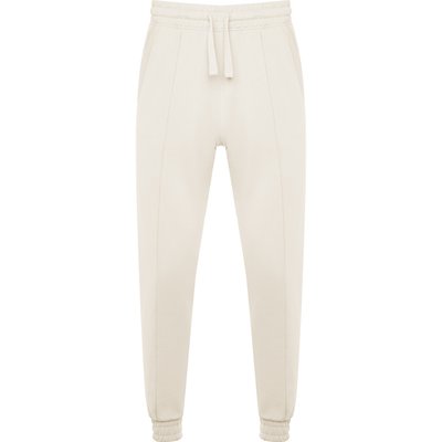 Pantalón Unisex Bajo con Puño y Cintura Elástica BLANCO VINTAGE 2XL