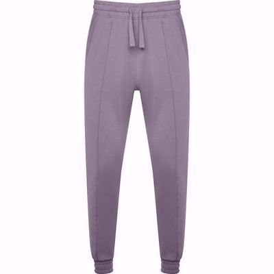 Pantalón Unisex Bajo con Puño y Cintura Elástica LAVANDA XS