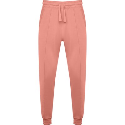 Pantalón Unisex Bajo con Puño y Cintura Elástica NARANJA CLAY L