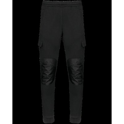 Pantalones cargo de felpa Black XL