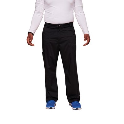 Pantalones cargo hombre con bragueta y bolsillos Black S