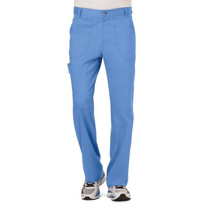 Pantalones cargo hombre con bragueta y bolsillos Ciel Blue L