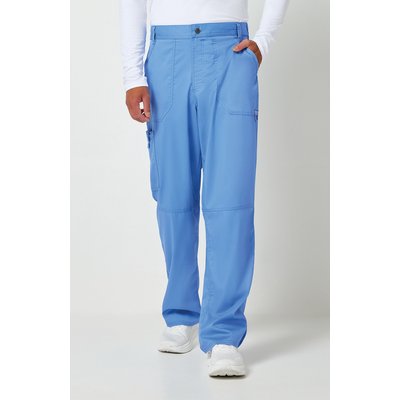 Pantalones cargo hombre con bragueta y bolsillos