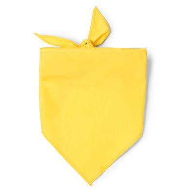 Pañuelo triangular 120g. Amarillo Talla Única Adulto