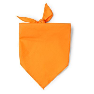 Pañuelo triangular 120g. Naranja Talla Única Adulto