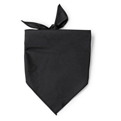 Pañuelo triangular 120g. Negro Talla Única Adulto