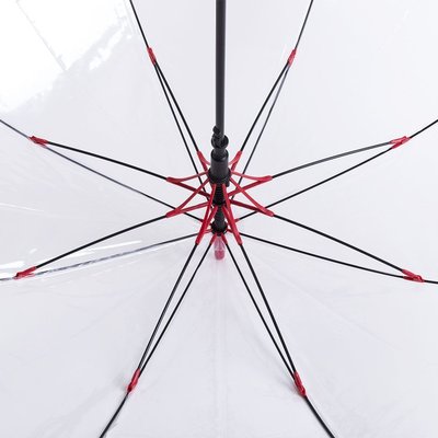 Paraguas Antiviento Transparente 100cm