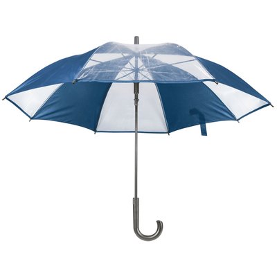 Paraguas Automático 8 Paneles Combinados Azul Marino