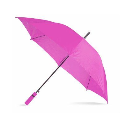 Paraguas automatico mango en eva Fucsia