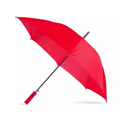 Paraguas automatico mango en eva Rojo