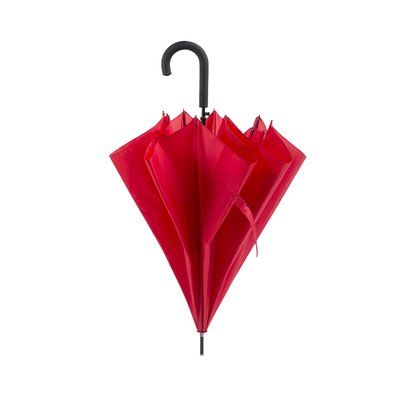 Paraguas extensible de 8 paneles Rojo
