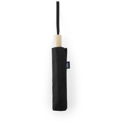 Paraguas plegable 95 cm Negro Talla Única Adulto
