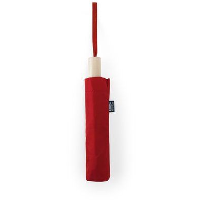 Paraguas plegable 95 cm Rojo Talla Única Adulto