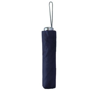 Paraguas plegable de apertura manual Marino Talla Única Adulto