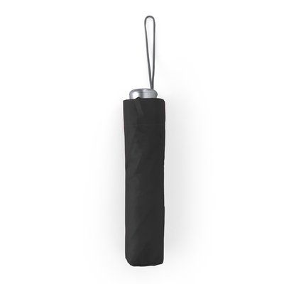 Paraguas plegable de apertura manual Negro Talla Única Adulto