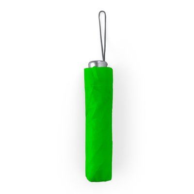 Paraguas plegable de apertura manual Verde Helecho Talla Única Adulto
