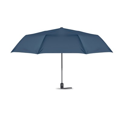 Paraguas Plegable Automático Ø119cm Azul