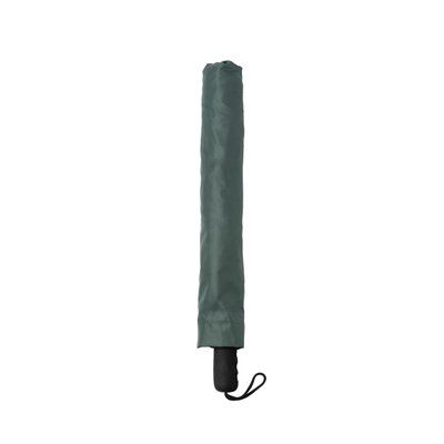 Paraguas plegable automático RPET y mango EVA Verde Oscuro