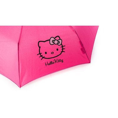 Paraguas Plegable Fucsia Hello Kitty