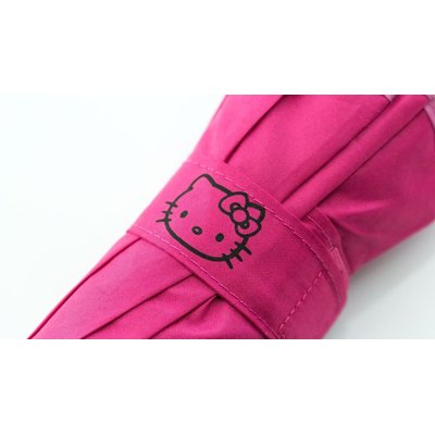 Paraguas Plegable Fucsia Hello Kitty