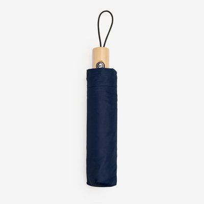 Paraguas plegable con funda y cierre fácil Marino