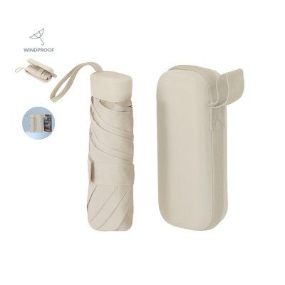 Paraguas plegable con funda rígida