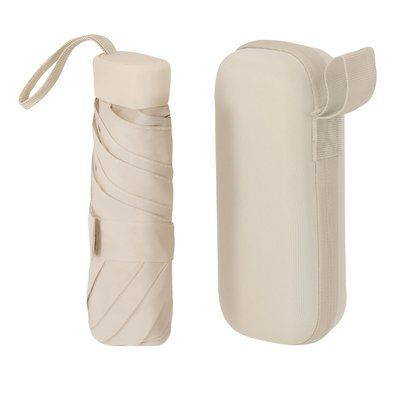 Paraguas plegable con funda rígida
