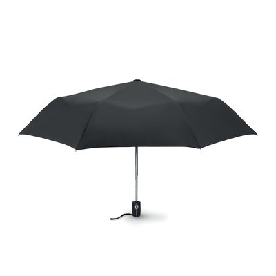 Paraguas plegable de poliester e interior de fibra de vidrio