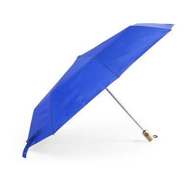 Paraguas Plegable RPET 103cm Azul