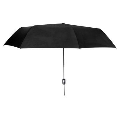 Paraguas Plegable RPET 120cm Negro