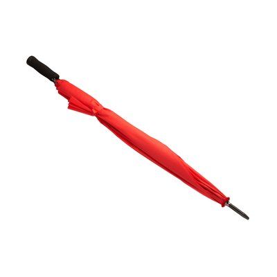 Paraguas XL con apertura automática Rojo Talla Única Adulto